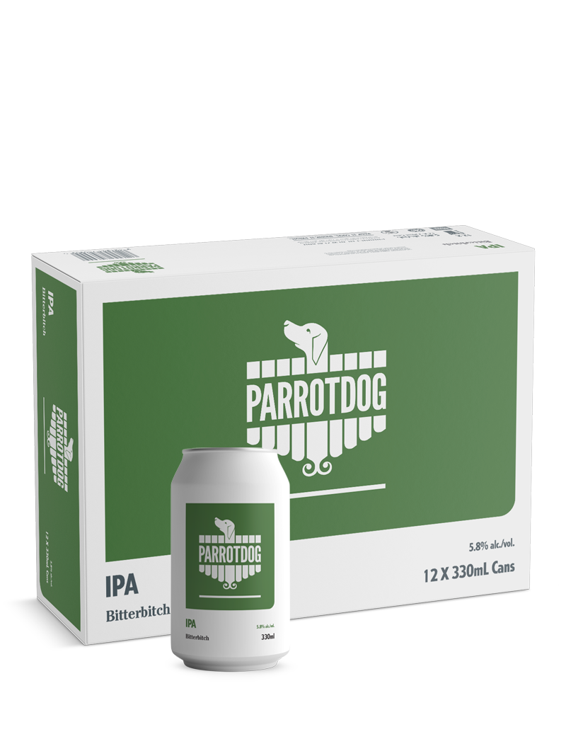 Parrotdog Bitterbitch IPA 12 Pack Cans 330ml