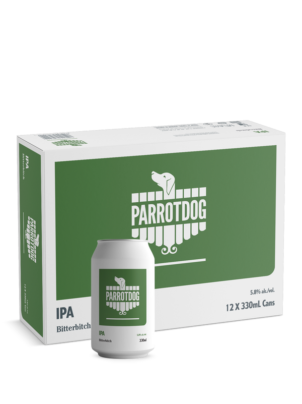 Parrotdog Bitterbitch IPA 12 Pack Cans 330ml