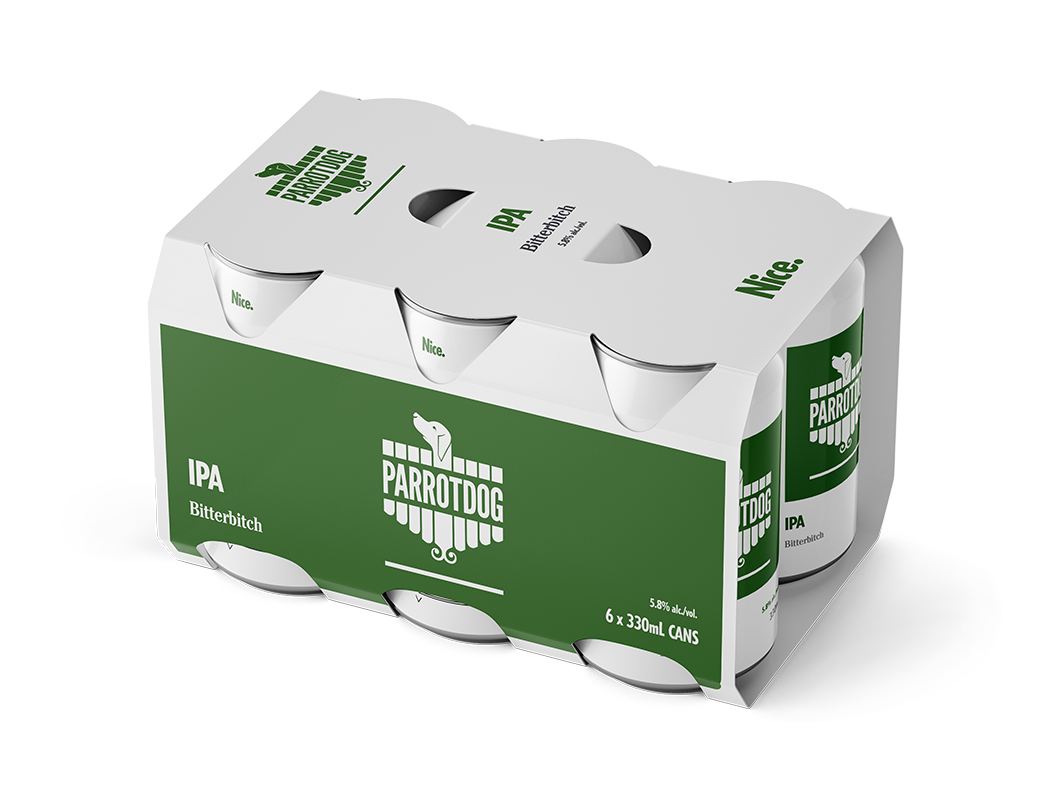 Parrotdog Bitterbitch IPA 6 Pack Cans 330ml