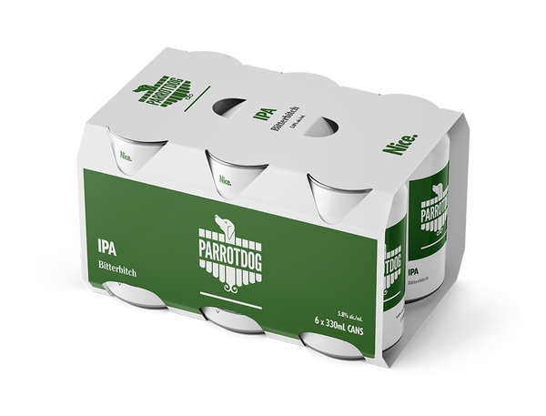 Parrotdog Bitterbitch IPA 6 Pack Cans 330ml