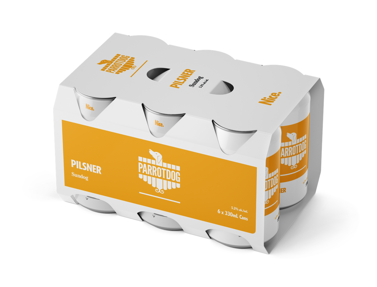 Parrotdog Sundog Pilsner 6 Pack Cans 330ml