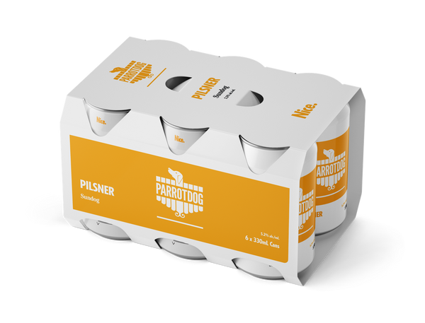 Parrotdog Sundog Pilsner 6 Pack Cans 330ml