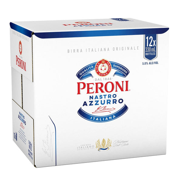 Peroni Nastro Azzurro 12 Pack Bottles 330ml