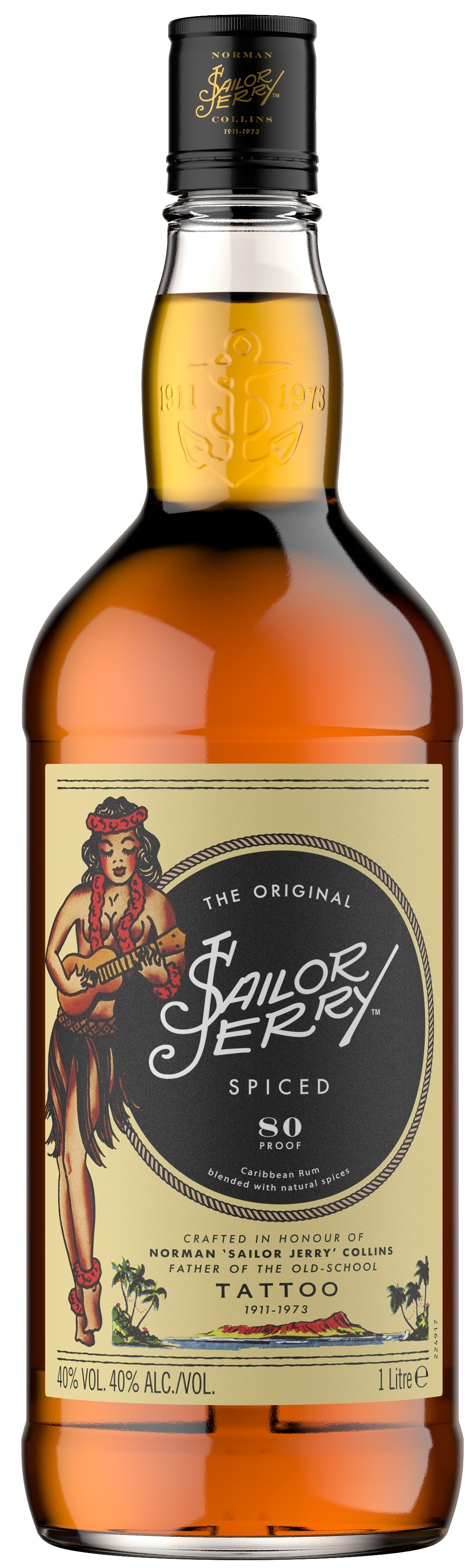 Sailor Jerry Spiced Rum 1Lt