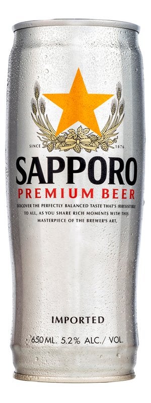 Sapporo Draft Can 650ml