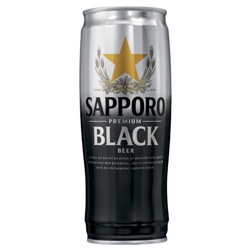 Sapporo Premium Black Beer Can 650ml