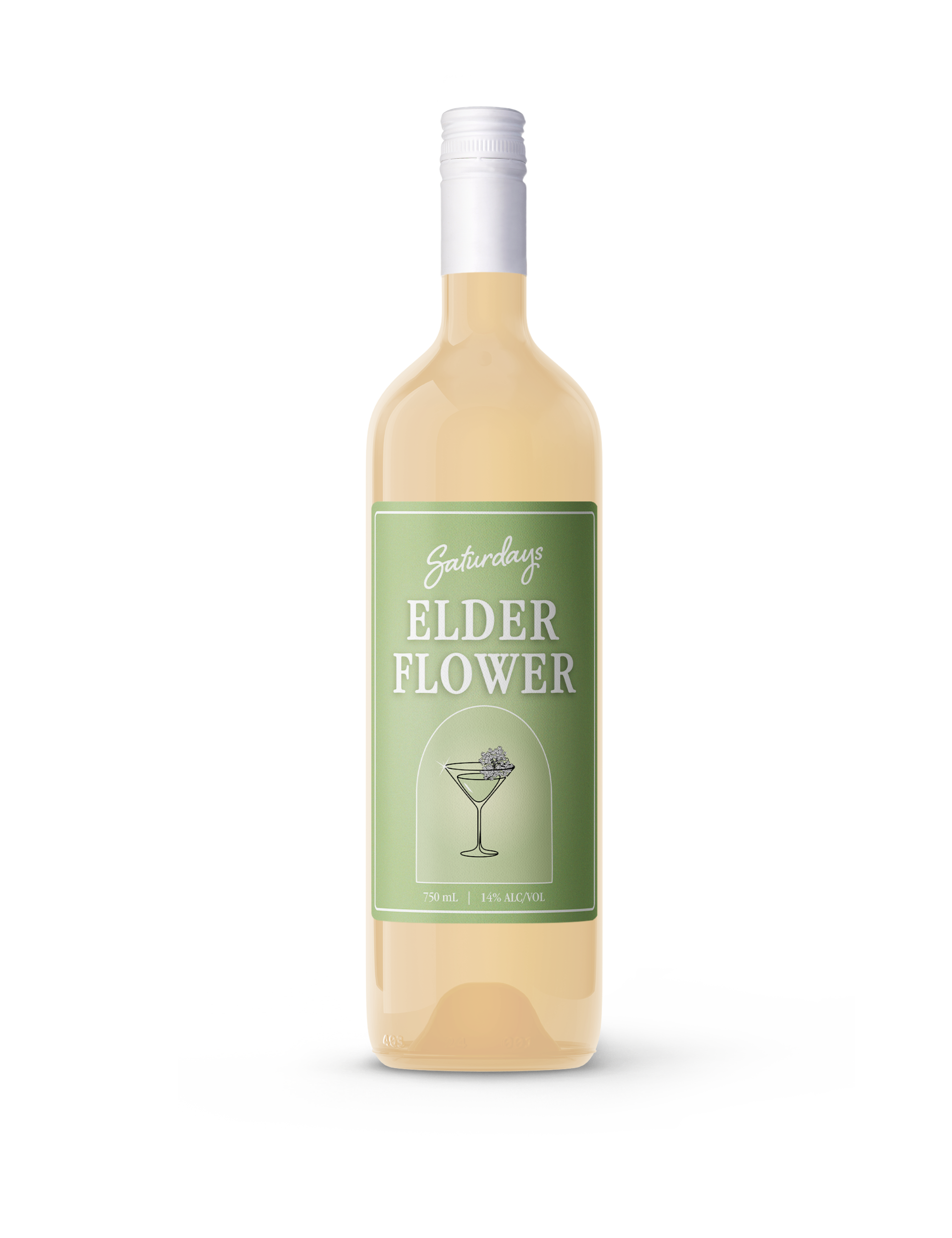 Saturdays Elderflower 750ml