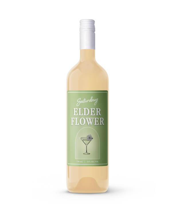 Saturdays Elderflower 750ml