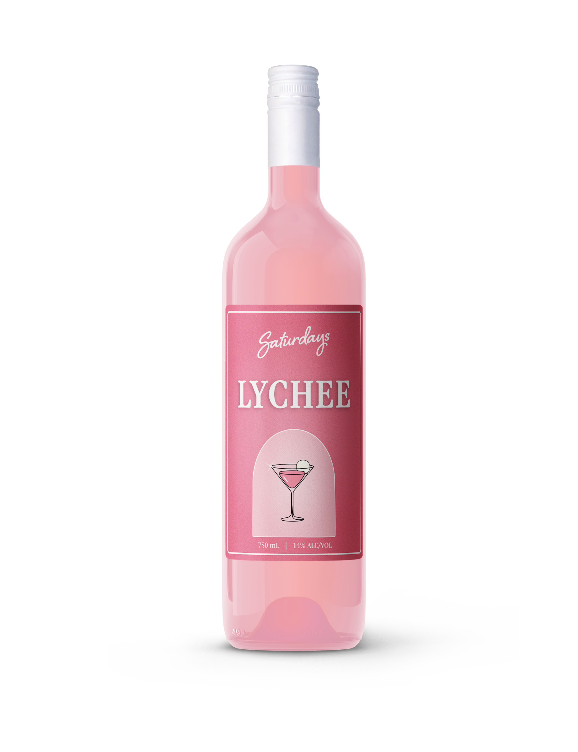 Saturdays Lychee 750ml