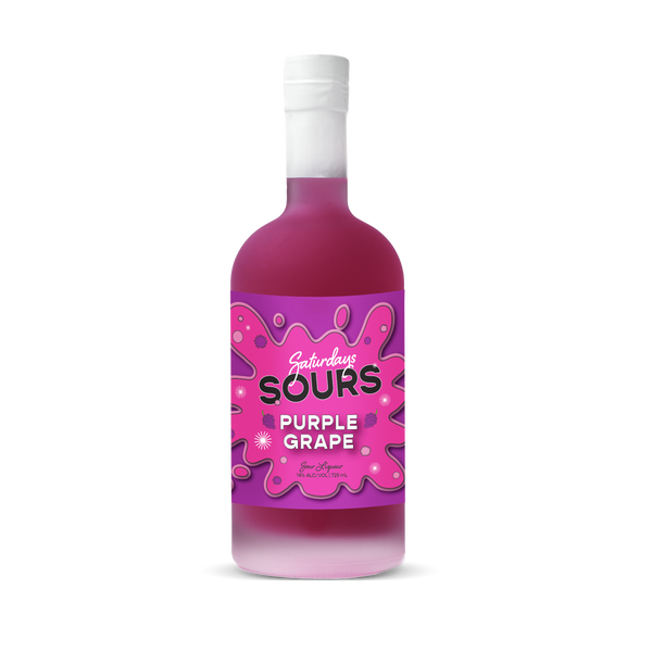 Saturdays Sours Purple Grape 725ml