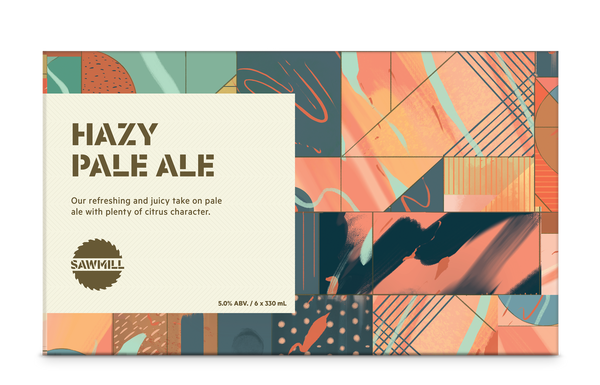Sawmill Hazy Pale Ale 6 Pack Cans 330ml