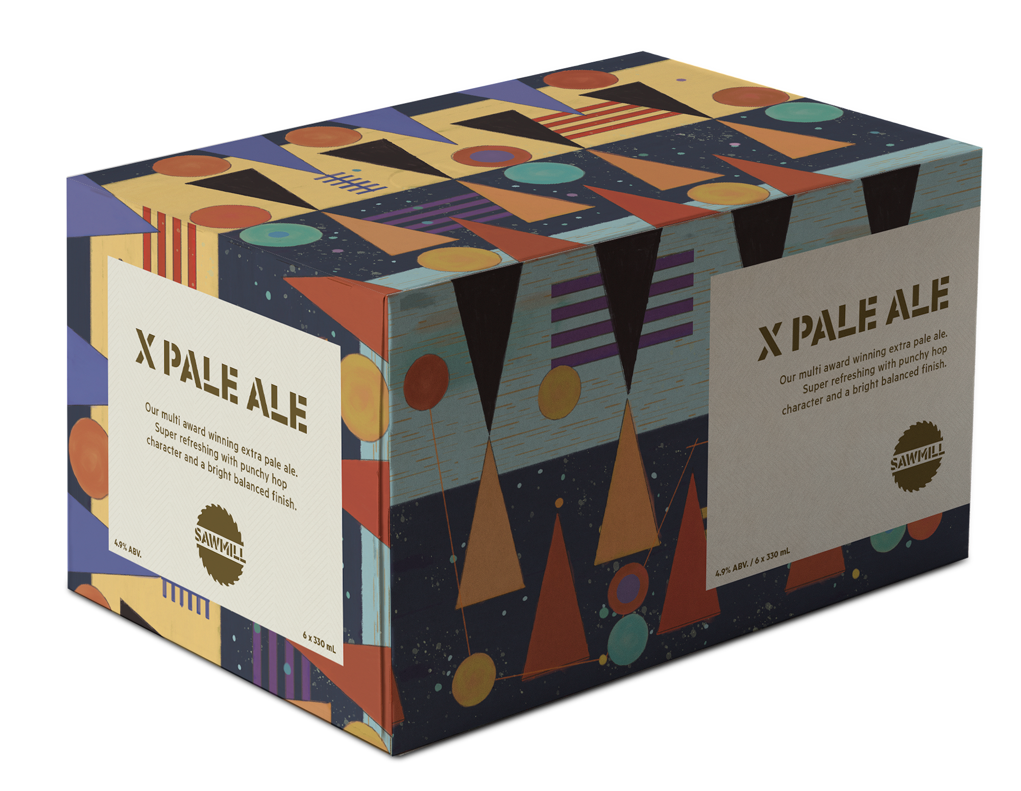 Sawmill X Pale Ale 6 Pack Cans 330ml