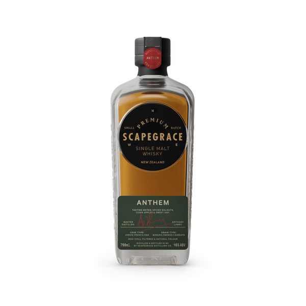 Scapegrace Anthem New Zealand Single Malt Whisky 700ml