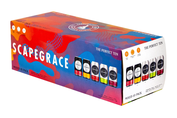 Scapegrace Perfect Mix 5% 10 Pack Cans 330ml