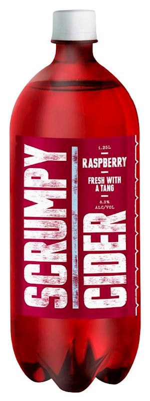 Scrumpy Raspberry Cider 1.25Lt