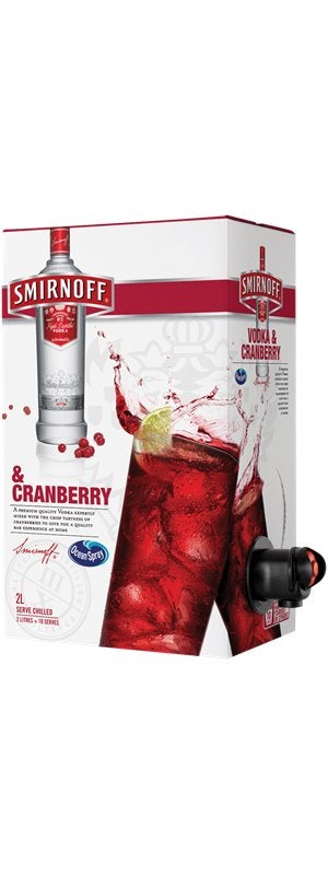Smirnoff Cranberry Cask 2Lt