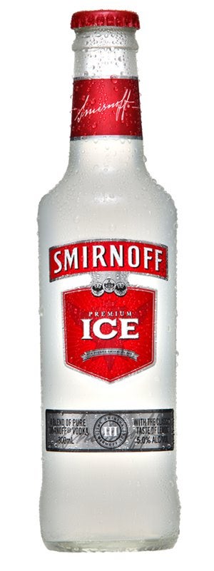 Smirnoff Ice 5% 4 Pack Bottles 300ml
