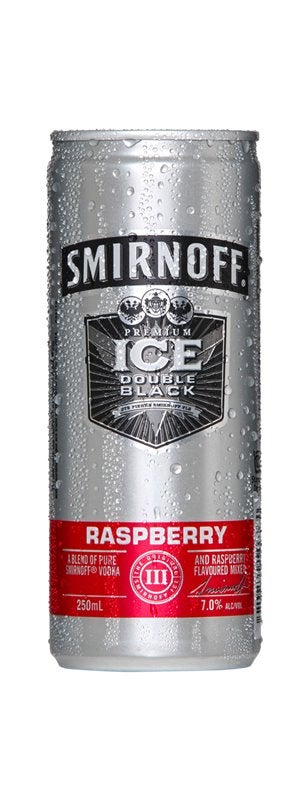 Smirnoff Ice Raspberry 7% 12 Pack Cans 250ml