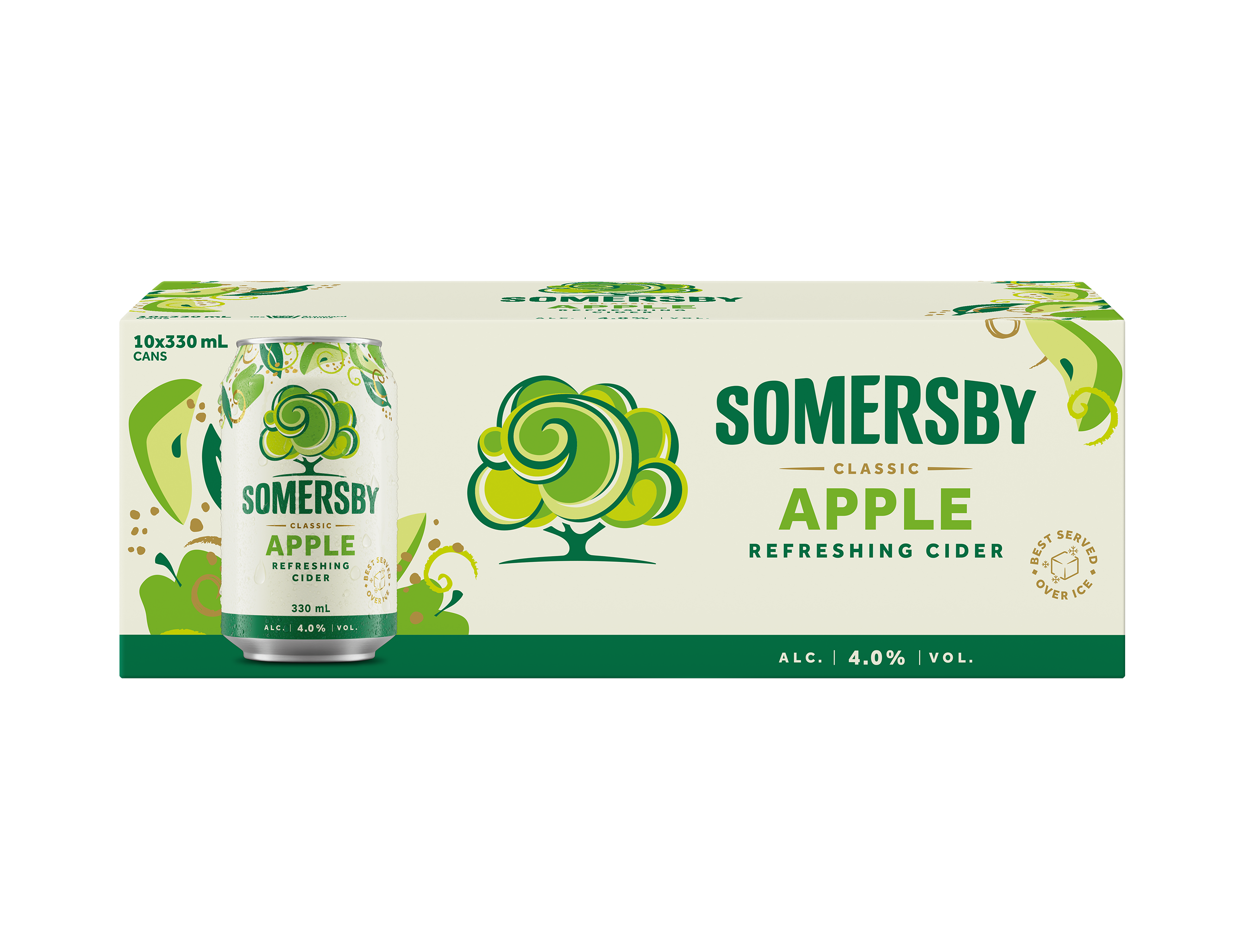 Somersby Apple Cider 10 Pack Cans 330ml