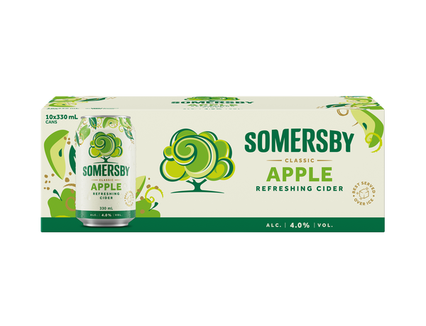 Somersby Apple Cider 10 Pack Cans 330ml