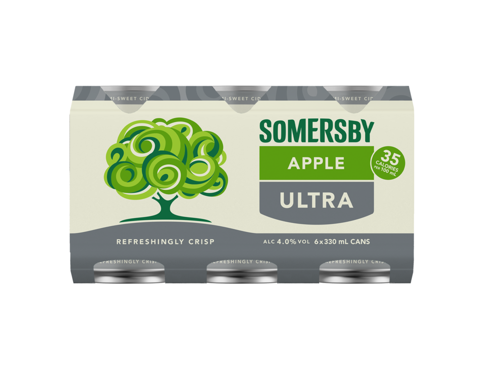 Somersby Ultra Apple 6 Pack Cans 330ml