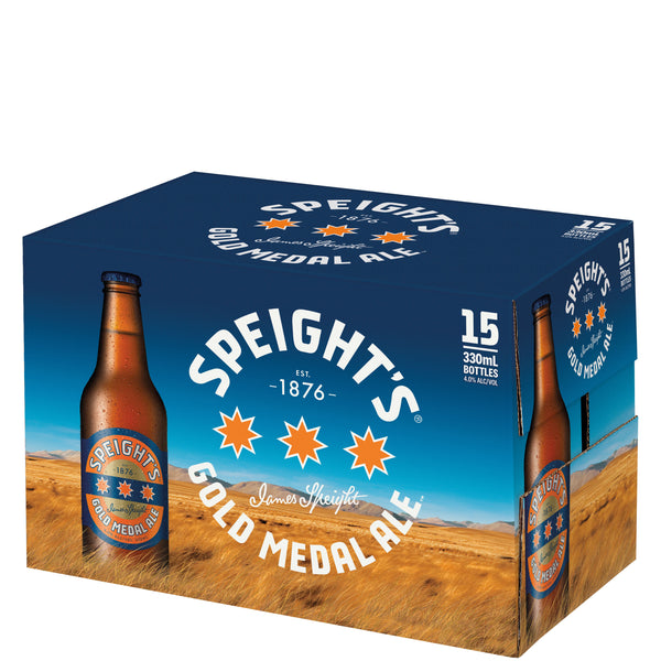 Speight's Gold Medal Ale 15 Pack Bottles 330ml