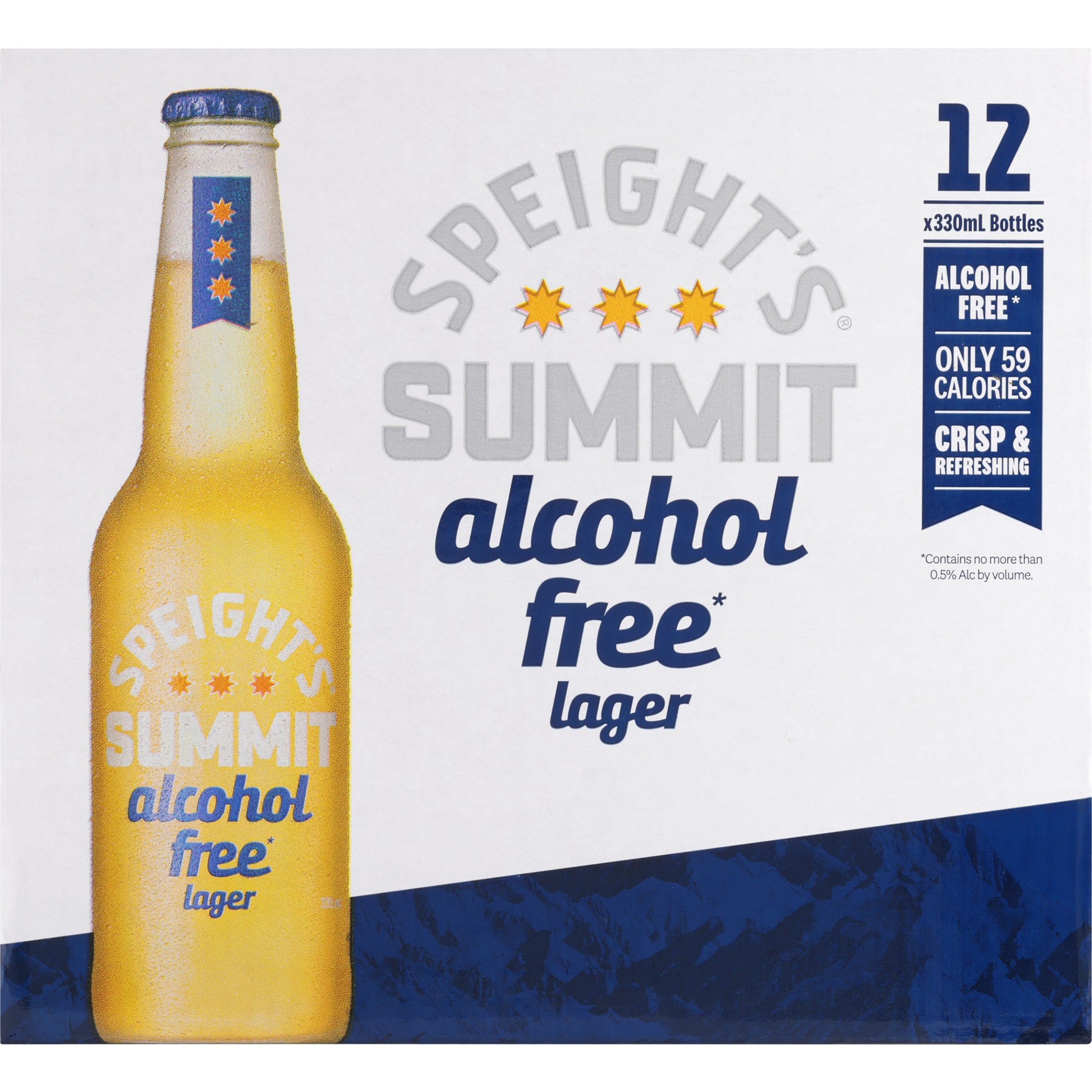 Speights Summit Alcohol Free 12 Pack Bottles 330ml