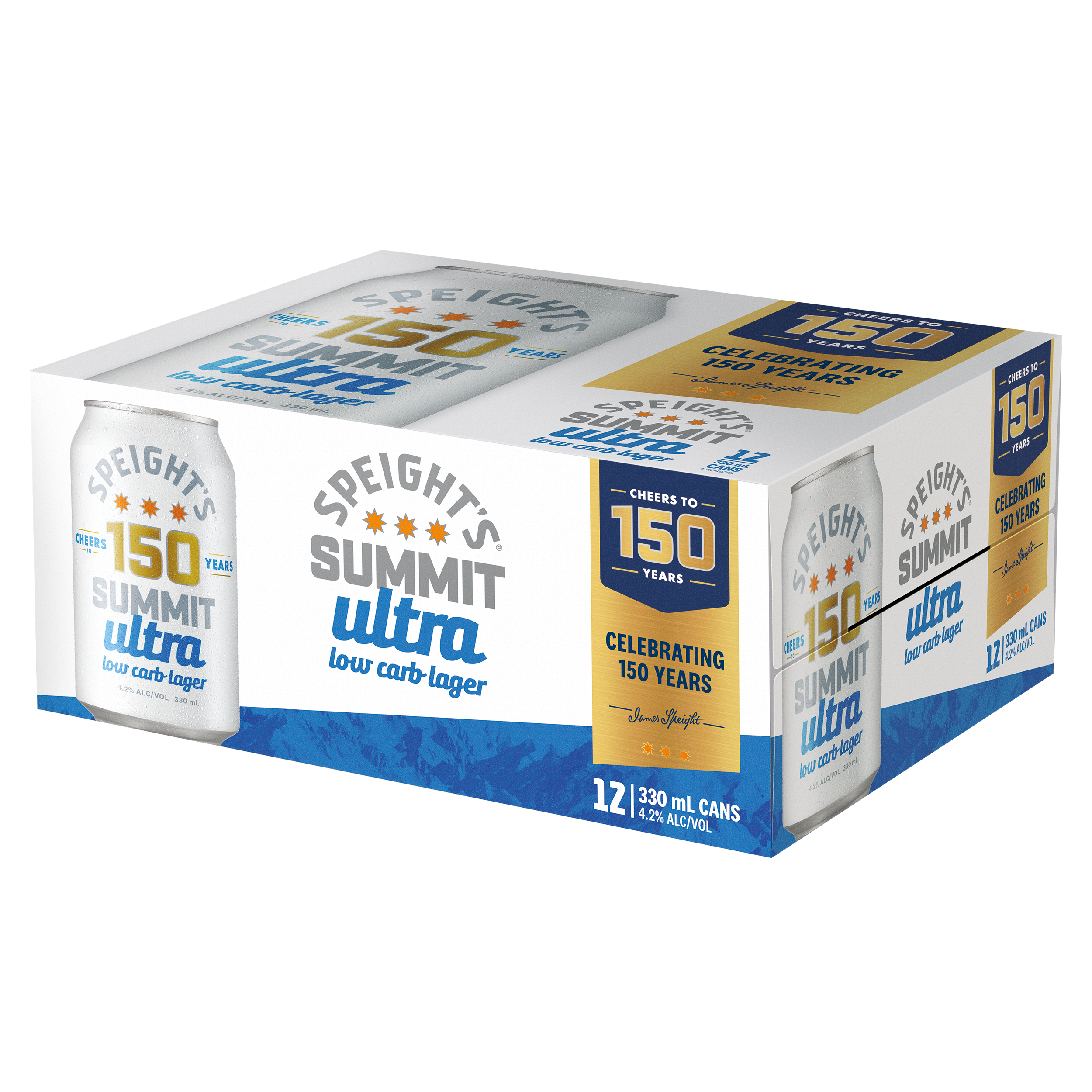 Speights Summit Ultra Low Carb 12 Pack Cans 330ml