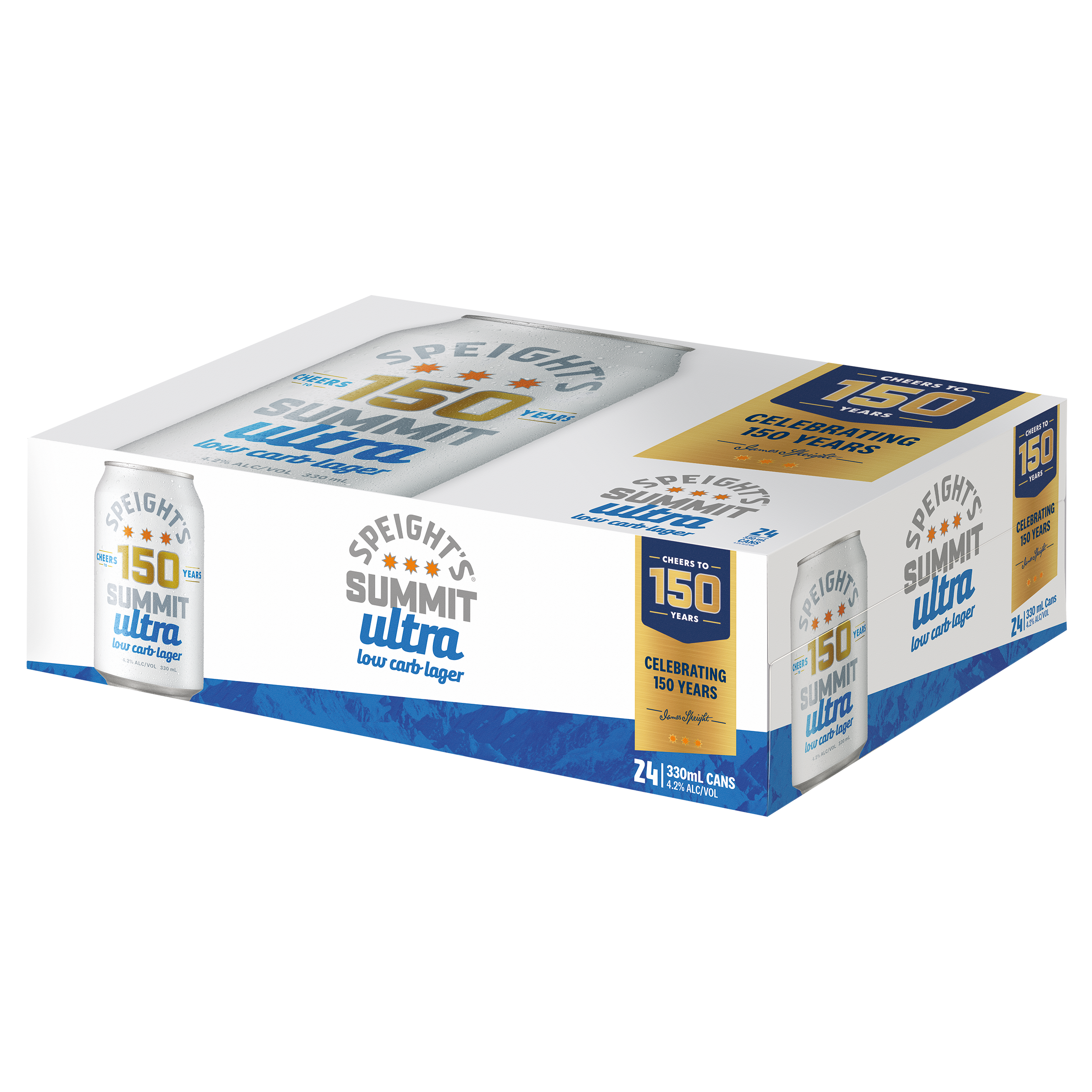 Speights Summit Ultra Low Carb 24 Pack Cans 330ml