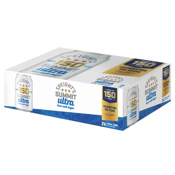 Speights Summit Ultra Low Carb 24 Pack Cans 330ml