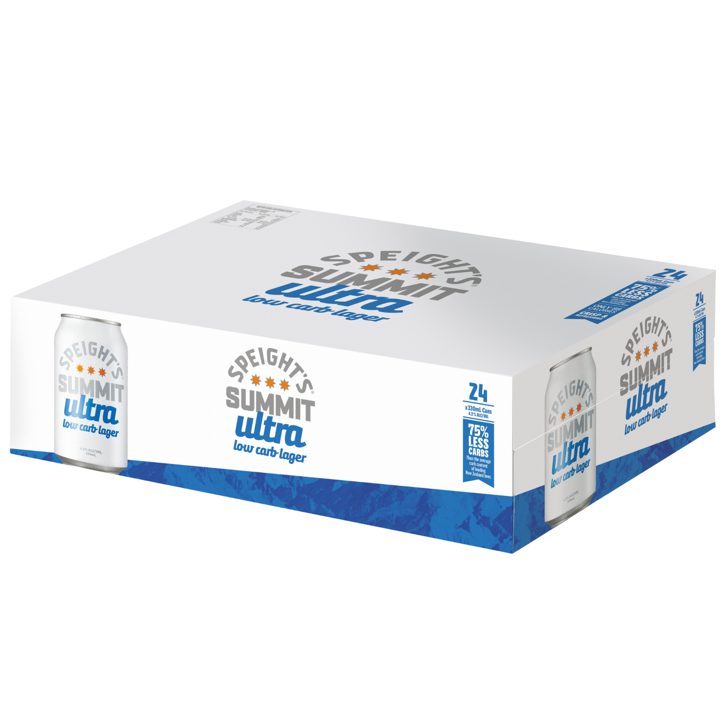 Speight's Summit Ultra Low Carb 24 Pack Cans 330ml