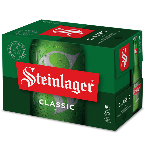 Steinlager Classic 15 Pack Bottles 330ml