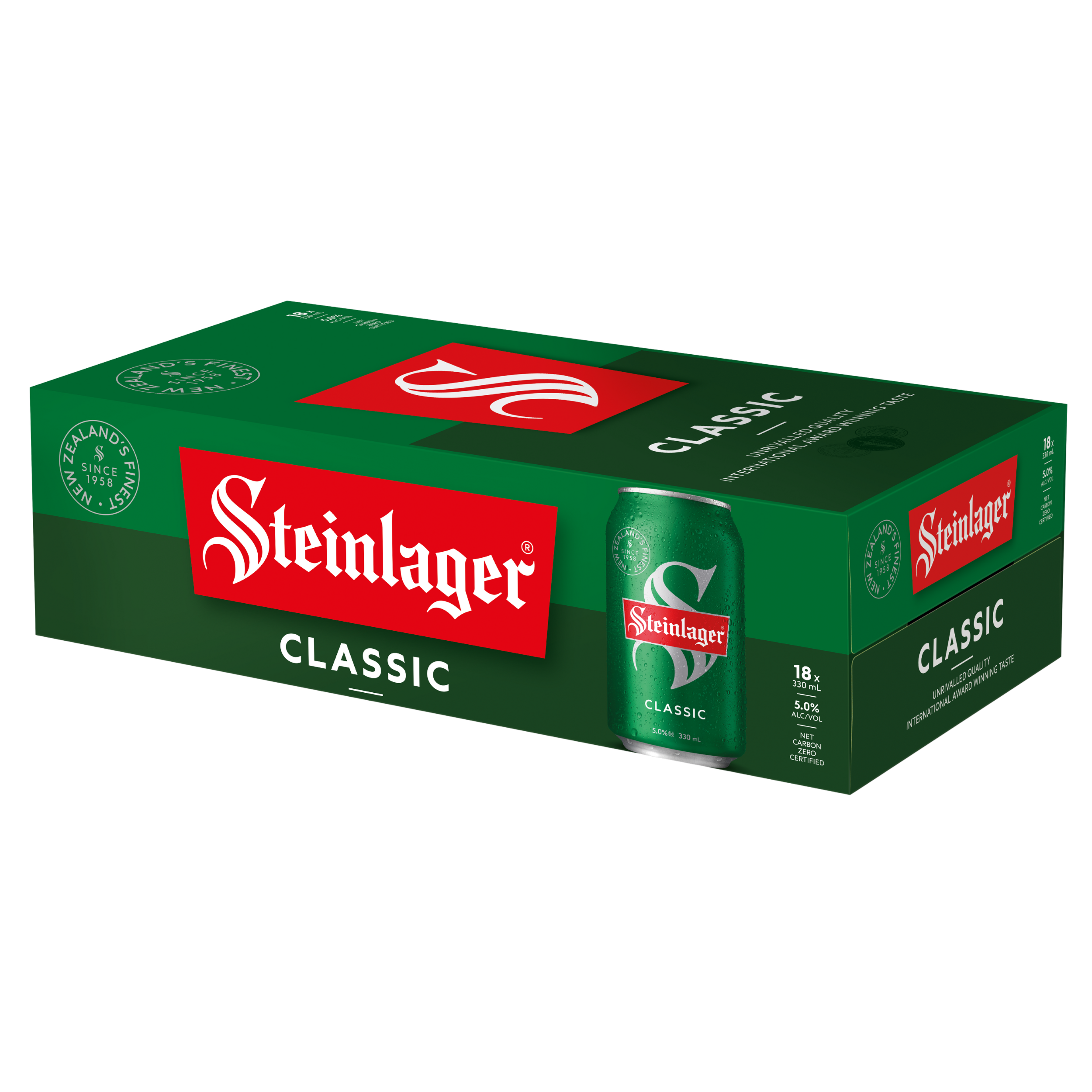 Steinlager Classic 18 Pack Cans 330ml