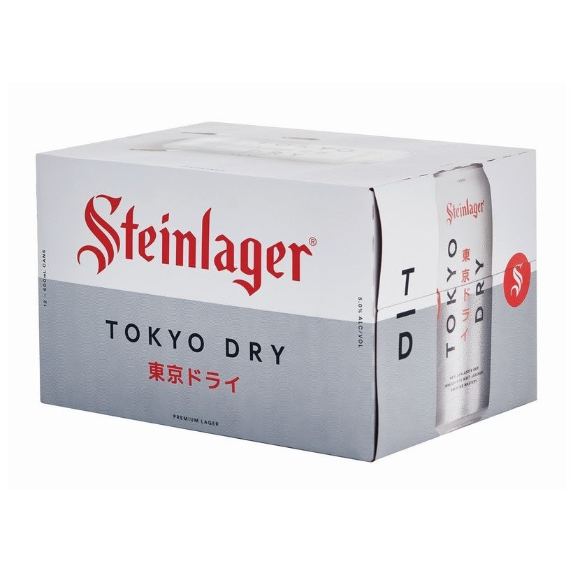 Steinlager Tokyo Dry 12 Pack Cans 500ml