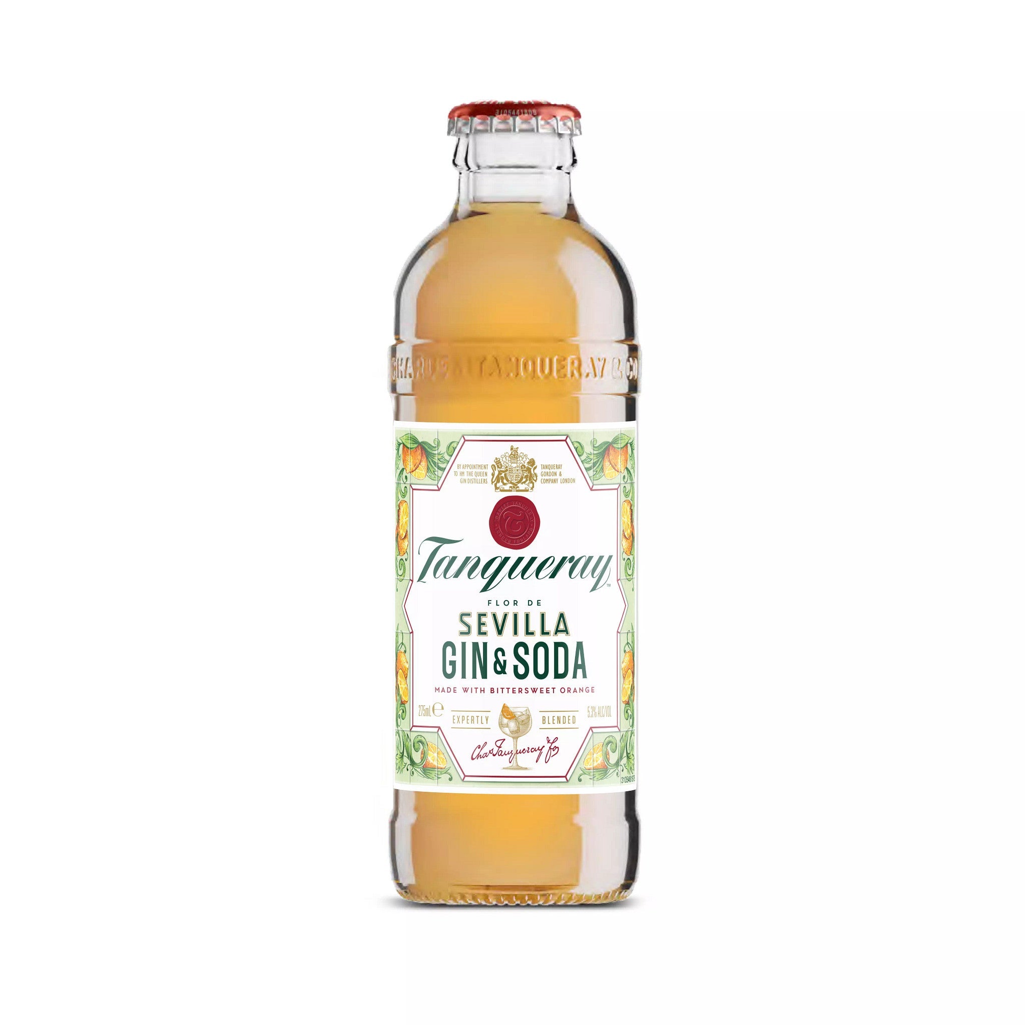 Tanqueray Sevilla Gin & Soda 4 Pack Bottles 275ml