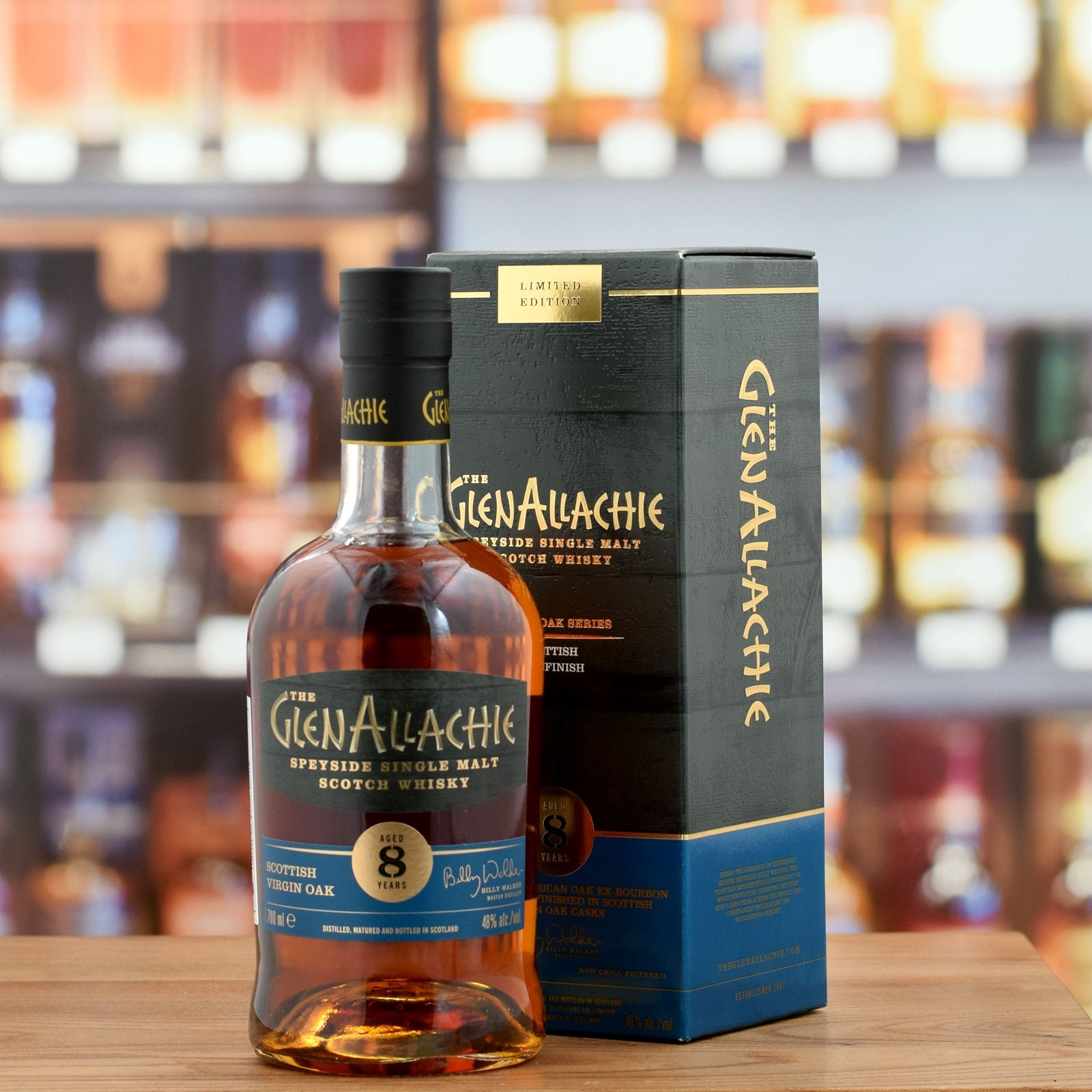 The Glenallachie Scottish Oak Finish 8YO Single Malt 700ml