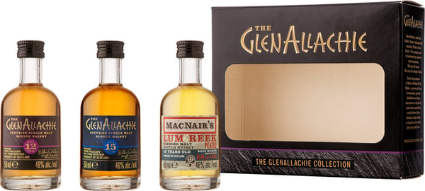 The Glenallachie Single Malt Whisky Collection 3x50ml