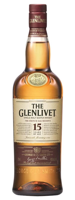 The Glenlivet 15YO French Oak Single Malt Whisky 700ml
