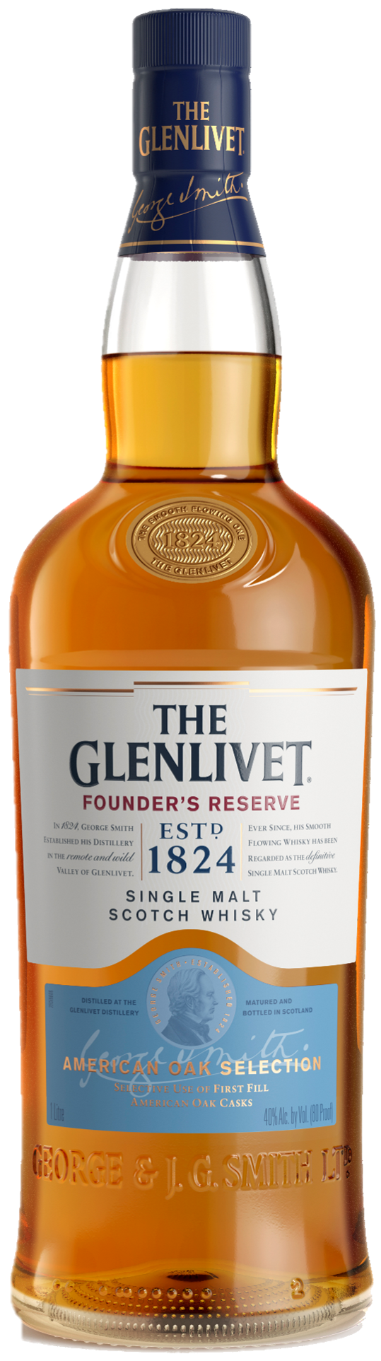 The Glenlivet Founders Reserve Single Malt Whisky 1Lt