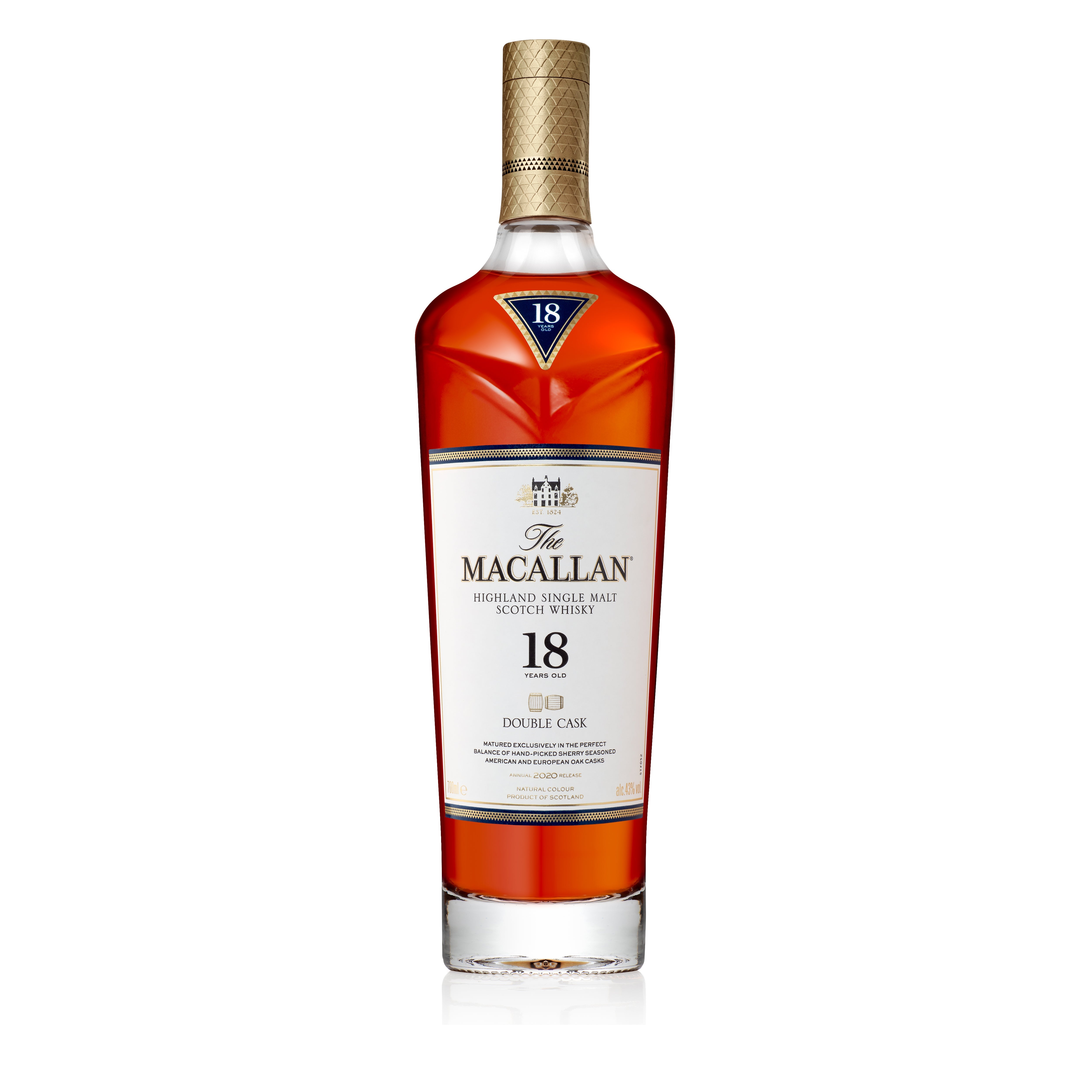 The Macallan 18YO Double Cask Single Whisky 700ml