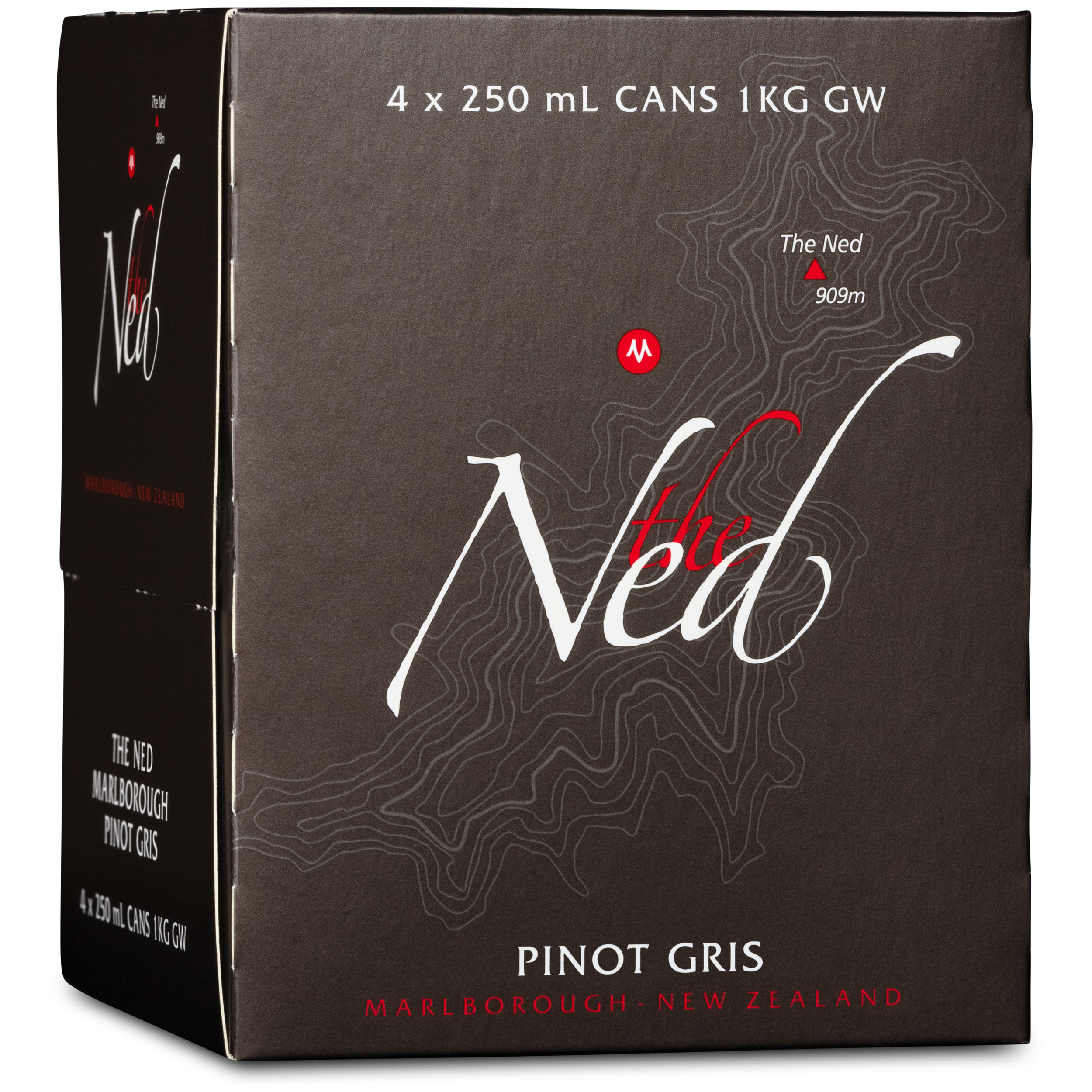The Ned Pinot Gris 4 Pack Cans 250ml