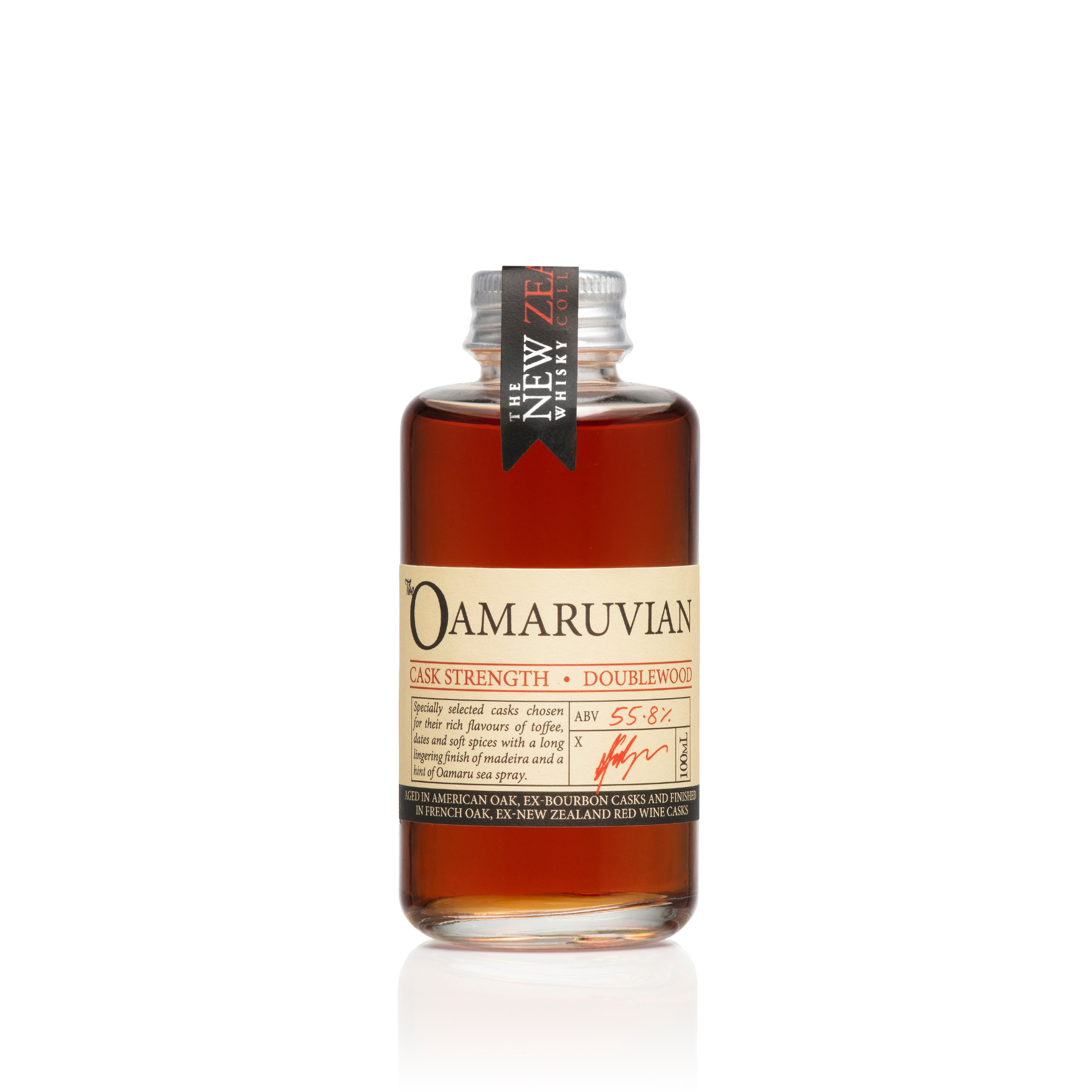 The NZ Whisky Collection Oamaruvian Cask Strength 100ml