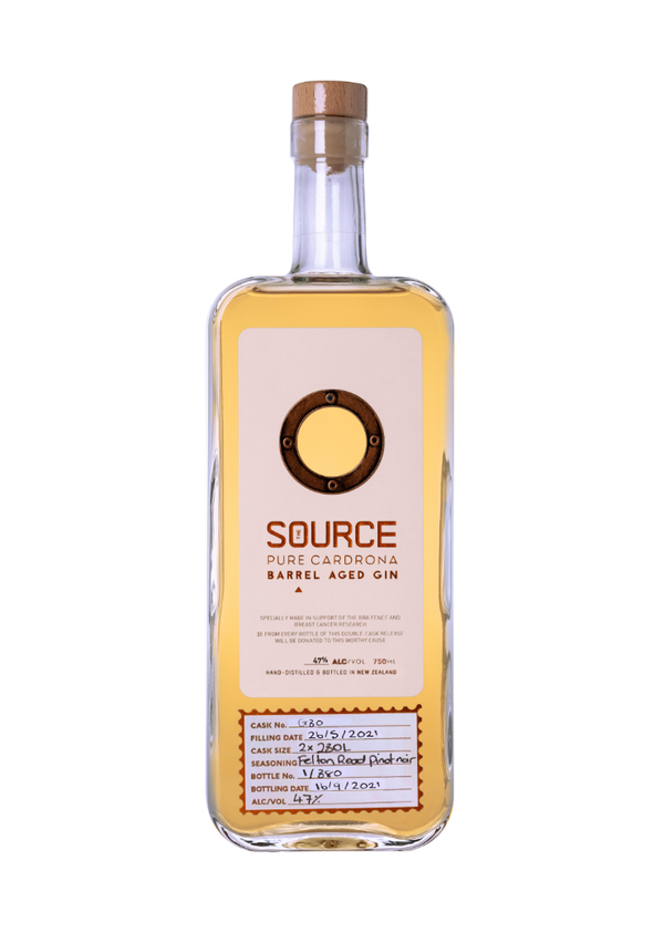 The Source Barrel Aged Pinot Noir Cask Gin 750ml