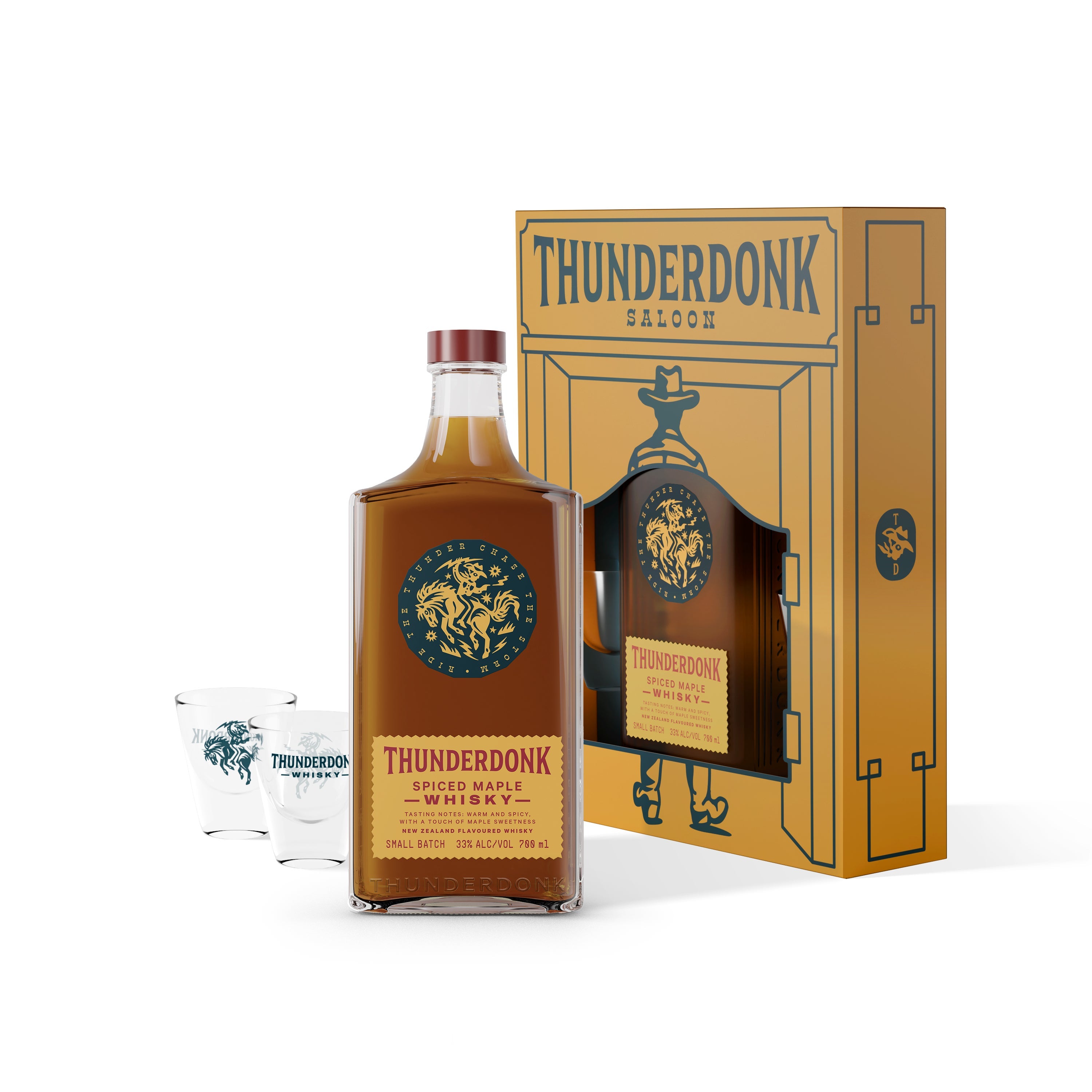 Thunderdonk Spiced Maple Saloon Gift Pack 700ml