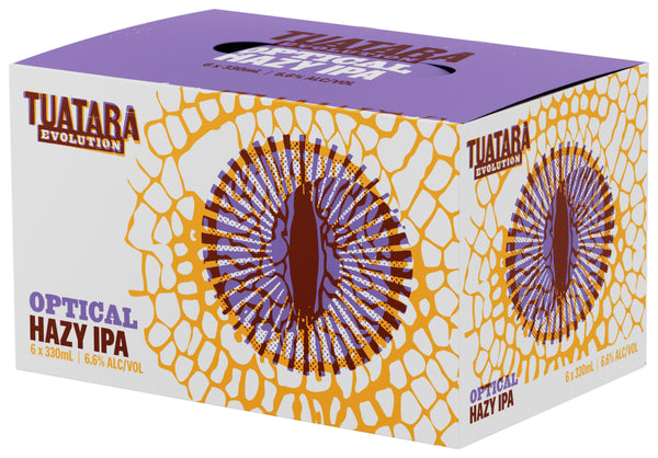 Tuatara Optical Hazy IPA 6 Pack Cans 330ml