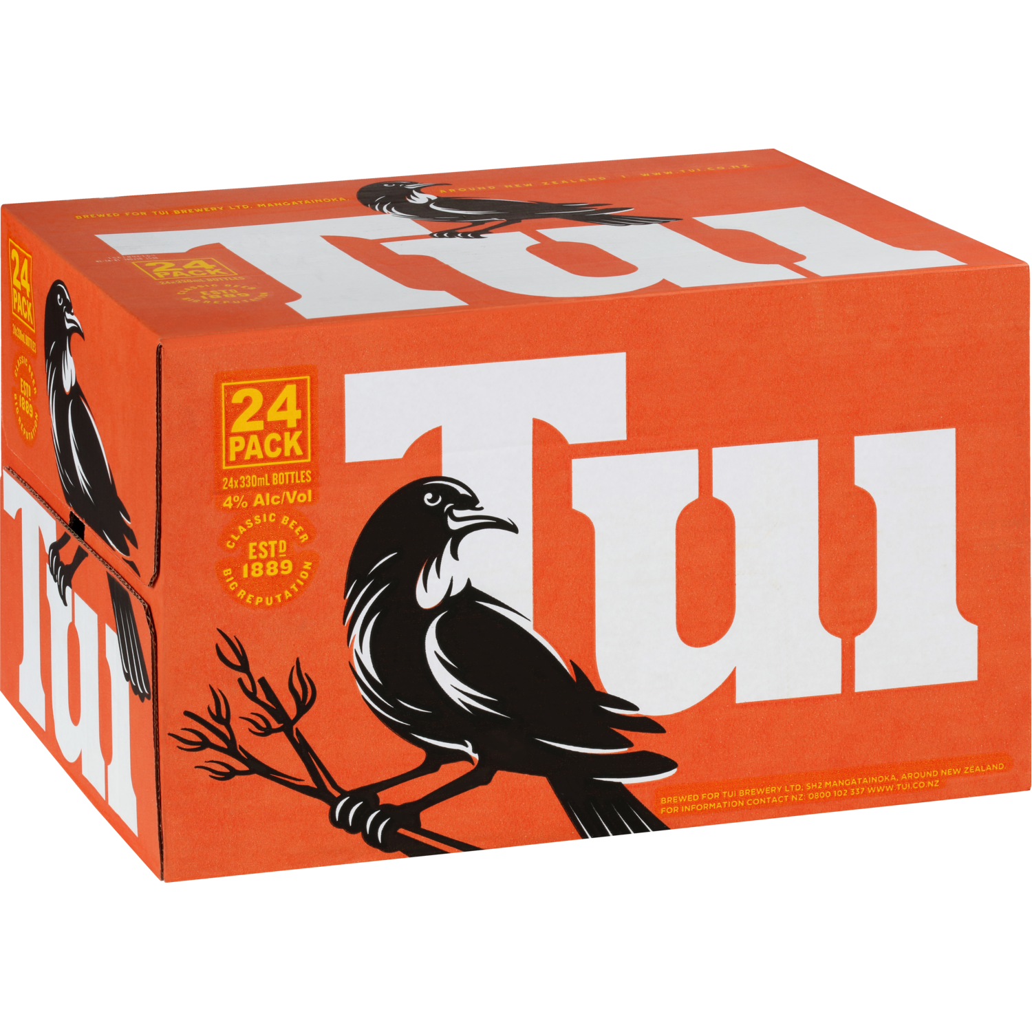 Tui 24 Pack Bottles 330ml