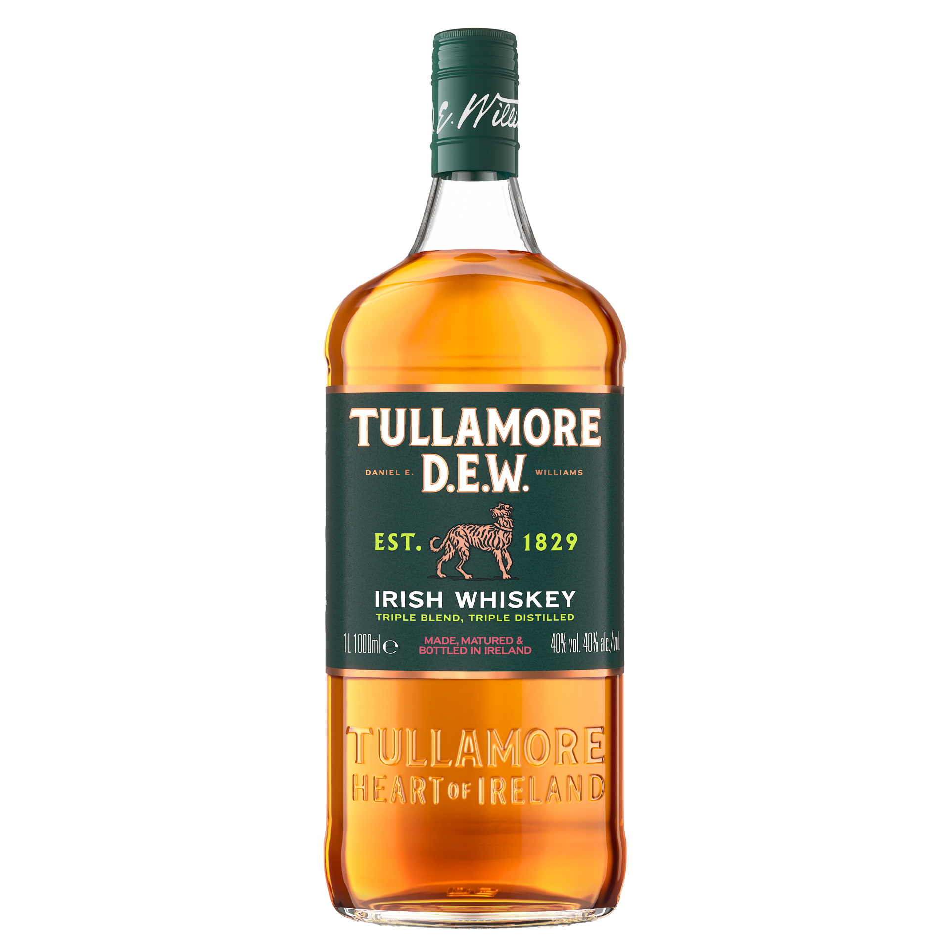 Tullamore Dew Irish Whiskey 1L