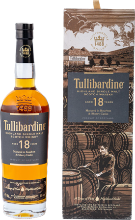 Tullibardine 18YO Highland Single Malt Scotch Whisky 700ml