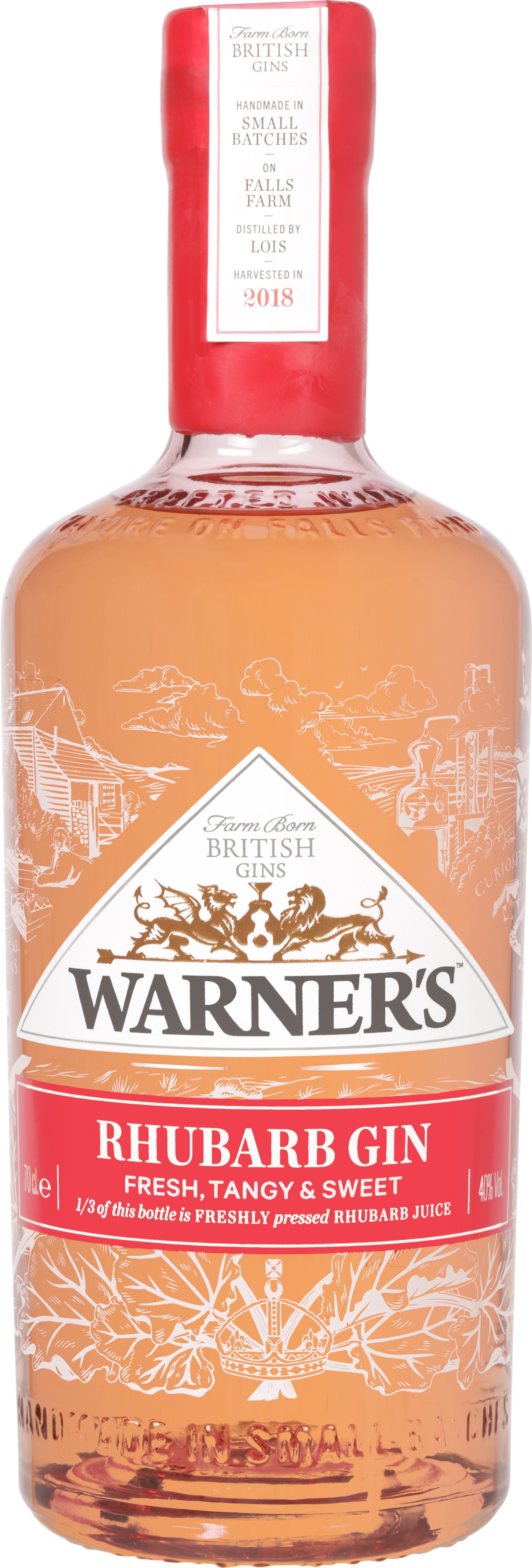 Warners Victoria Rhubarb Gin 700ml