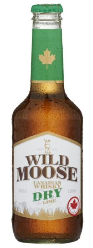 Wild Moose & Dry 5% 12 Pack Bottles 330ml